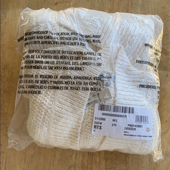 Madewell Bobble Cardigan Sweater - Picture 3 of 4